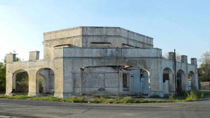 Kenedy Texas old gas station