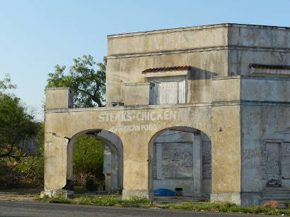 Kenedy Texas old gas station