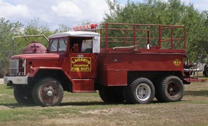 Lagarto TX - Volunteer Fire Department FireTruck