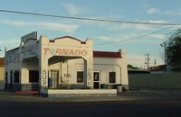 old gas station in Laredo Texas