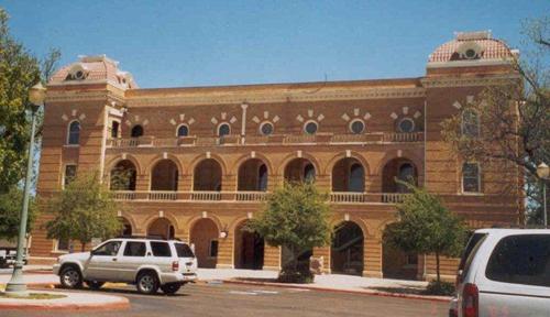 The 1909 Webb County Courthouse, Laredo Texas