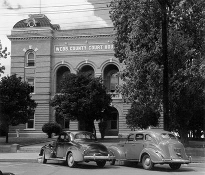 Webb County Courthouse in Laredo, Texas old photo