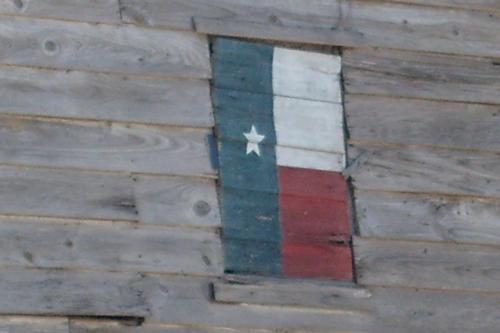 Luxello Texas - Painted  Texas flag