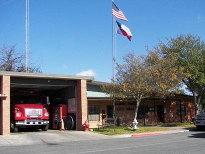 Olmos Park TX city hall and fire department 