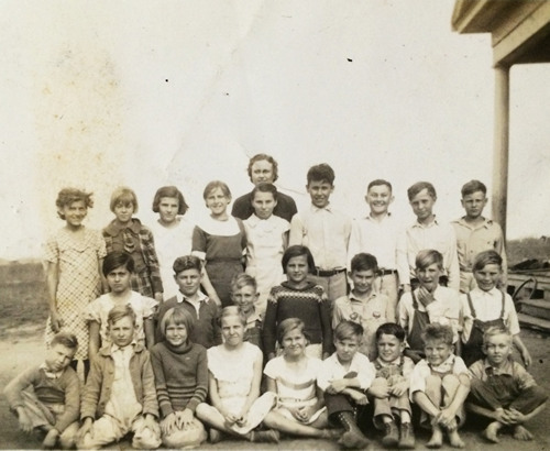 Olmos TX - Olmos School class photo