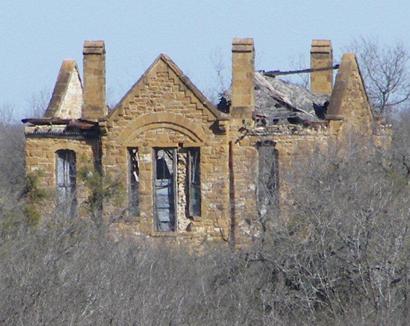 1877 Frio county Courthouse, Old Frio Town, Texas
