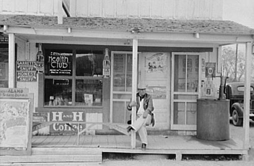 Poteet store,  Texas 1930s