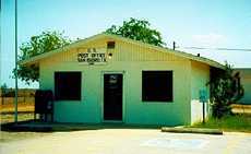 Post office in San Isidro, Texas