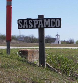 Saspamco Texas sign