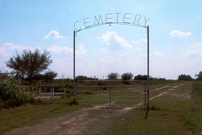 Simmons cemetery gate, Texas