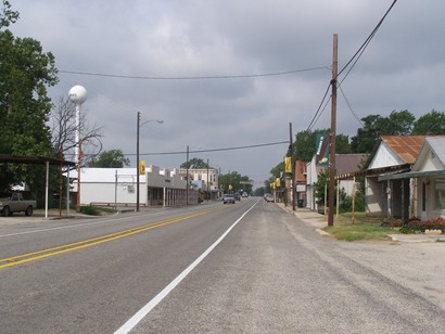 Stockdale TX Downtown Street Scene