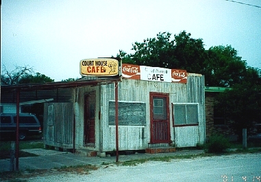 Court House Cafe, Tilden, Texas