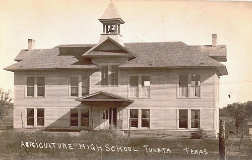 Agriculture High School Tuleta Texas 1911