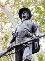 The Hiker, statue on AustinTexas Capitol Grounds