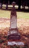 Spanish American War soldier tombstone