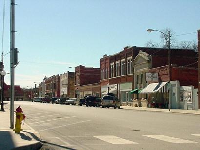Street Scene in Pawhuska, Oklahoma