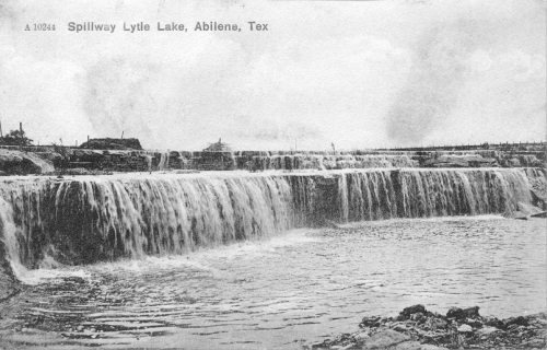 Spillway, Lytle Lake, Abilene, Texas