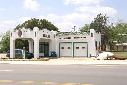 Albany Texas - Sinclair Gas Station