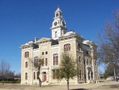 Albany TX - 1883 Shackelford County Courthouse