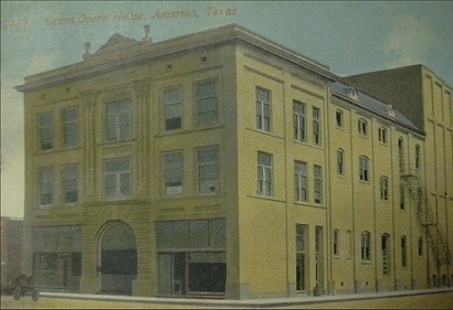 Grand Opera House in Amarillo, Texas, 1914