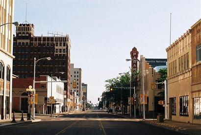 Polk Street, Amarillo, Texas todady