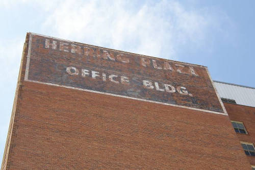 Amarillo Tx - Former Herring Hotel ghost sign