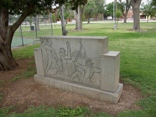 Amarillo Tx - Juan do Padilla 1936 Centennial Marker front