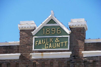 Athens TX - 1896 Faulk & Gauntt Building