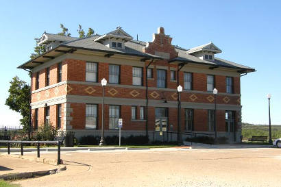 Texas and Pacific Depot in Baird, Texas