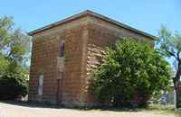 Callahan County Texas old  jail in Baird