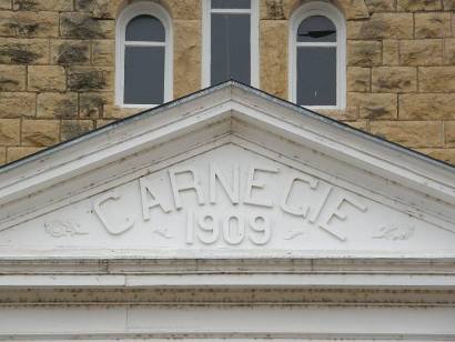 Ballinger Tx - 1909 Carnegie Library