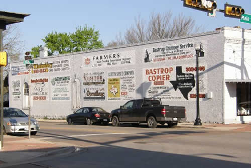 Bastrop TX - Corner Signs