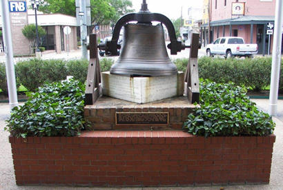 Bellville, TX - 1888 Austin County Courthouse bell