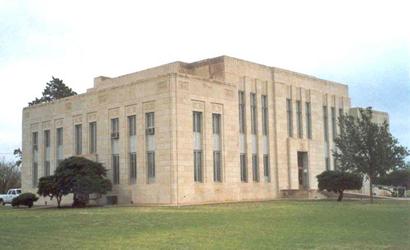 1935 Knox County Courthouse, Benjamin Texas
