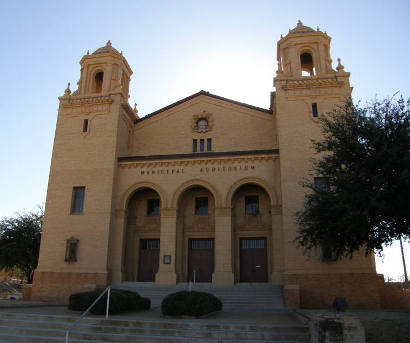 Big Spring Tx Municipal Auditorium Building