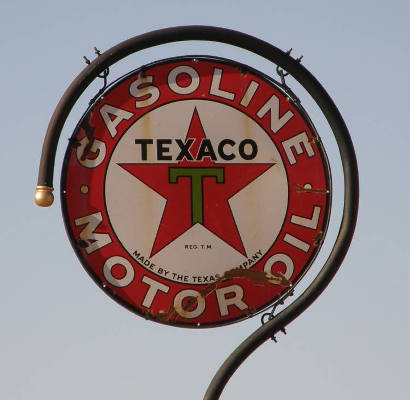 Big Spring Tx Vintage Texaco Sign