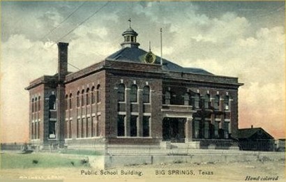 Big Spring public school, Big Spring, Texas