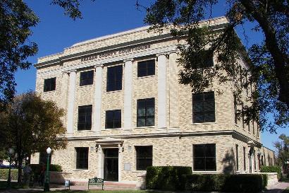 1927 Reagan County courthouse, Big Lake Texas