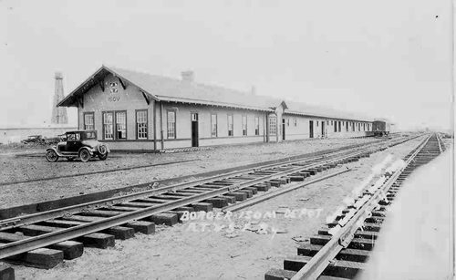 Borger-Isom Depot in Texas