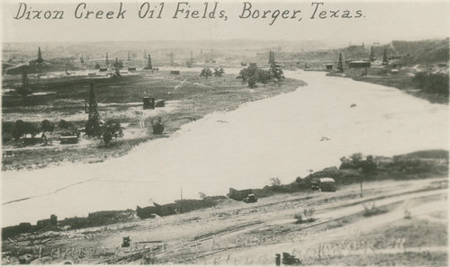 Borger TX - Dixon Creek Oil Fields