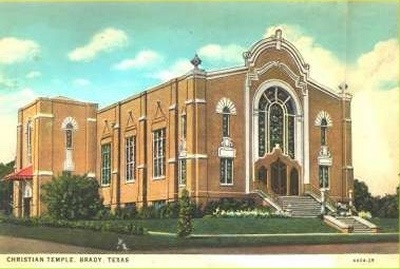 Christian Temple, Brady , Texas