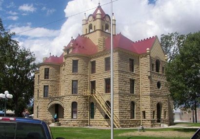 Restored McCulloch County courthouse, Brady Texas