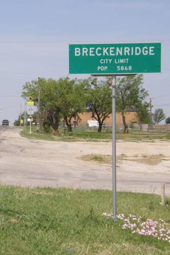 Breckenridge TX City Limit