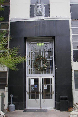 Washington County Courthouse entrance, Brenham, Texas