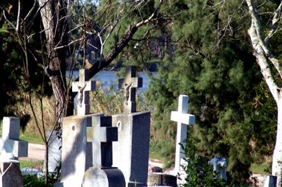 Tombstones resaca Old Brownsville City Cemetery ,Texas