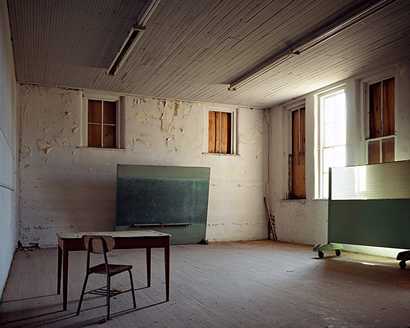 classic school interior 