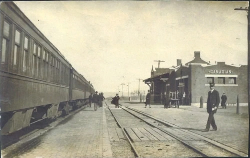 Canadian, Texas depot