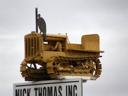 Canadian TX - Tank sign