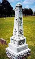 Chappell Hill cemetery obelisk