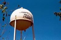 Chappell Hill Texas water tower